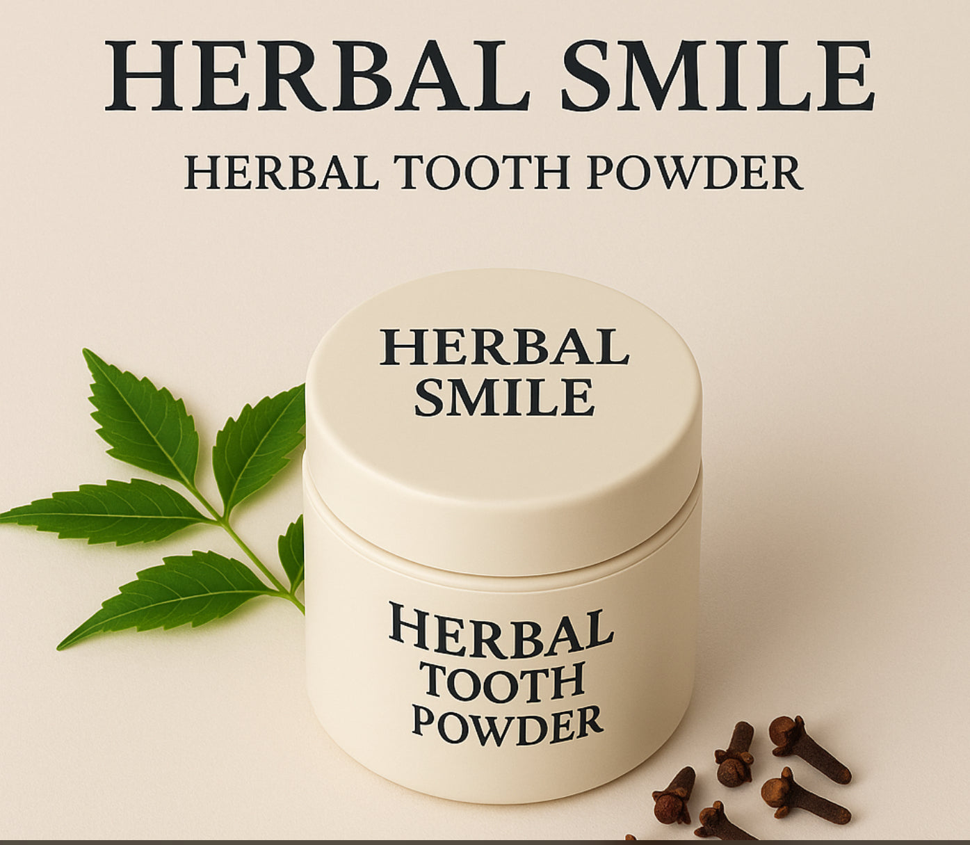 Herbal tooth powder