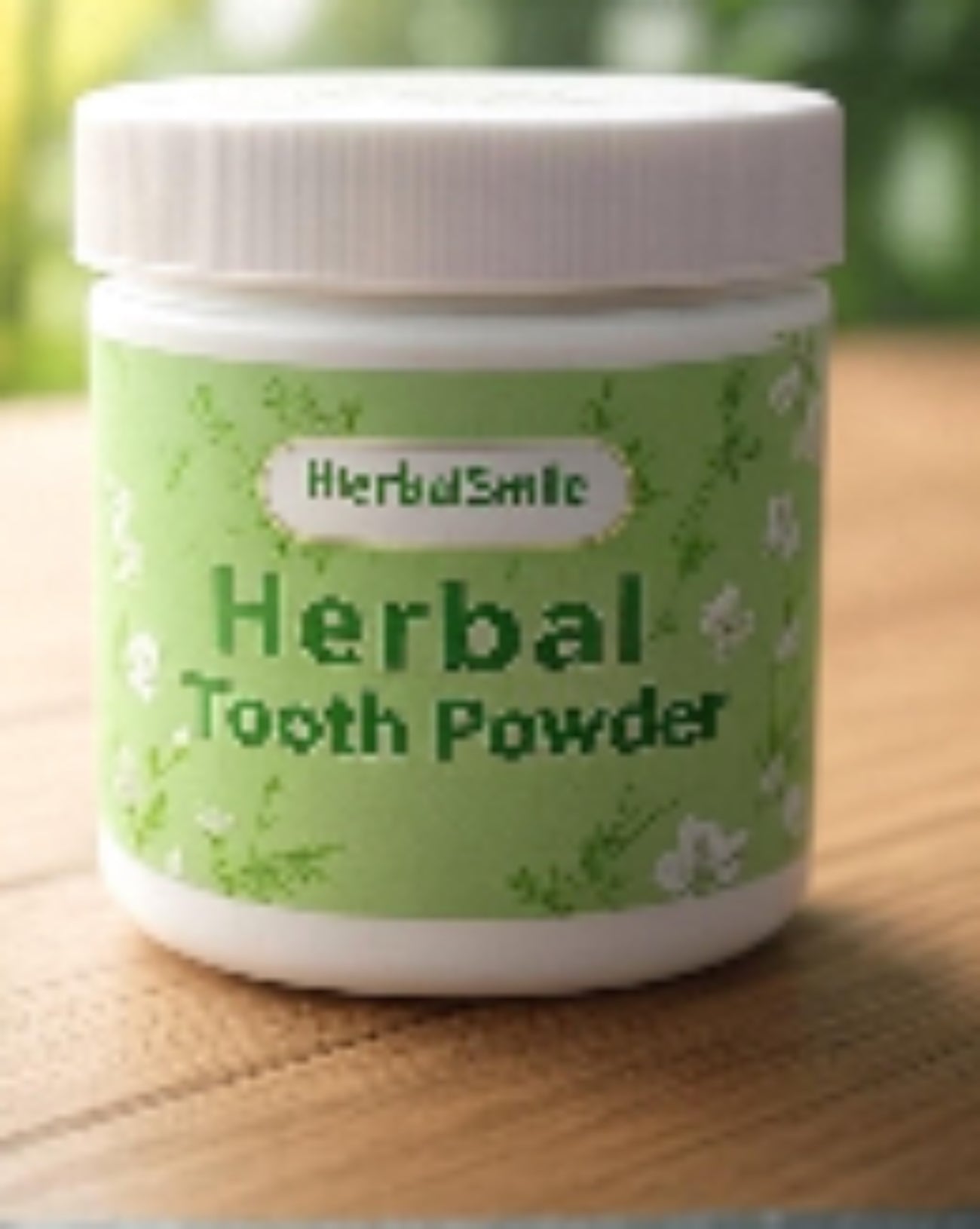 Herbal tooth powder