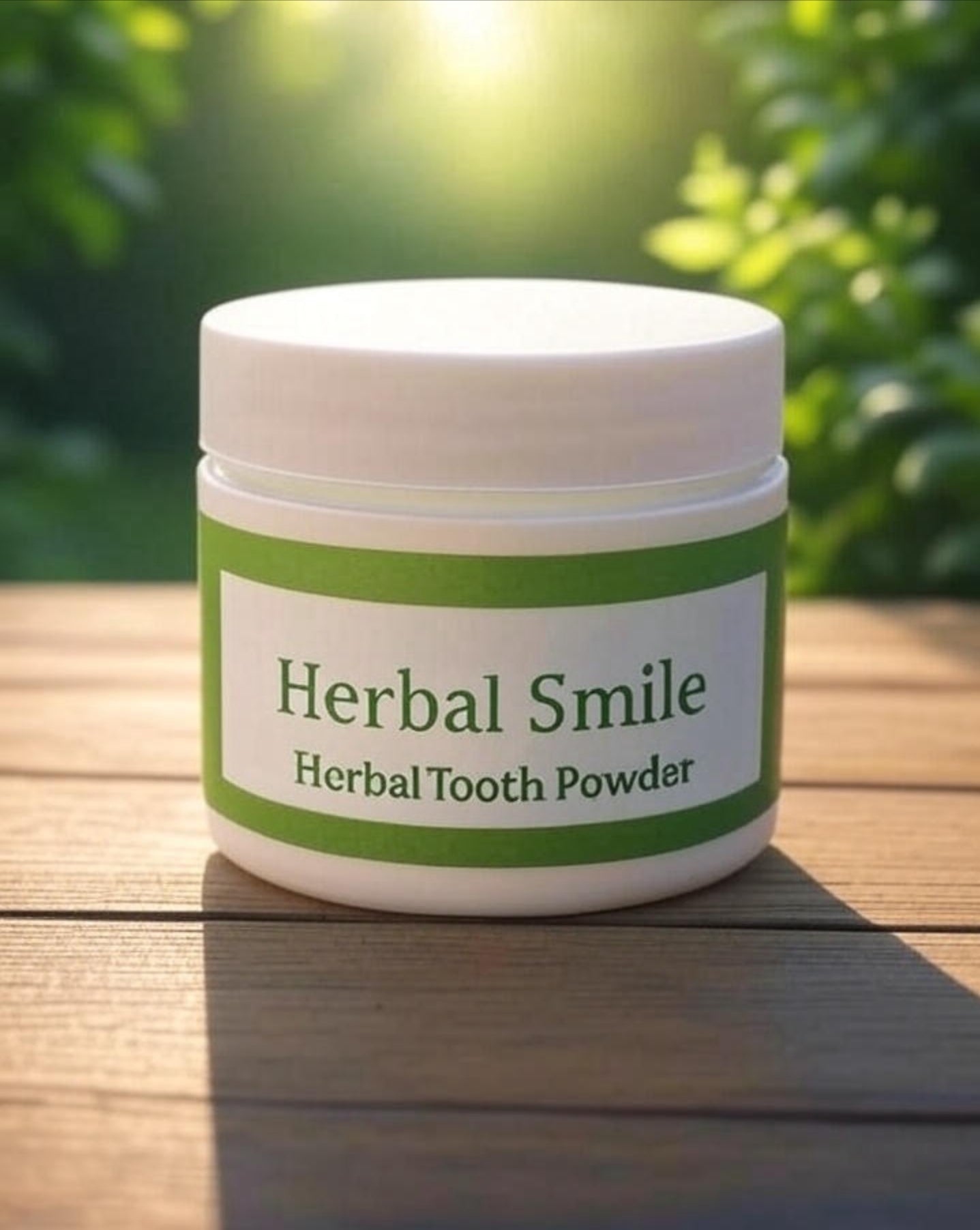 Herbal tooth powder
