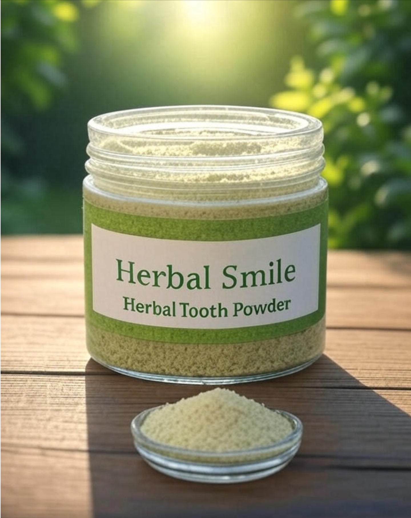Herbal tooth powder