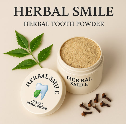 Herbal tooth powder