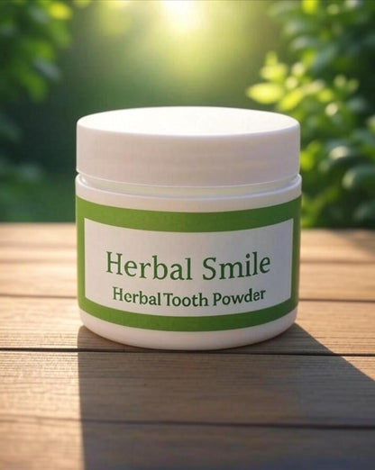 Herbal tooth powder